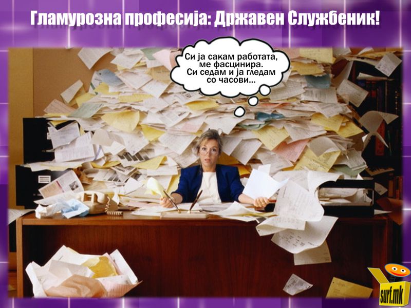 Гламурозната професија на државните чиновници!